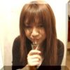 Japanese girl spit 009-01-STO